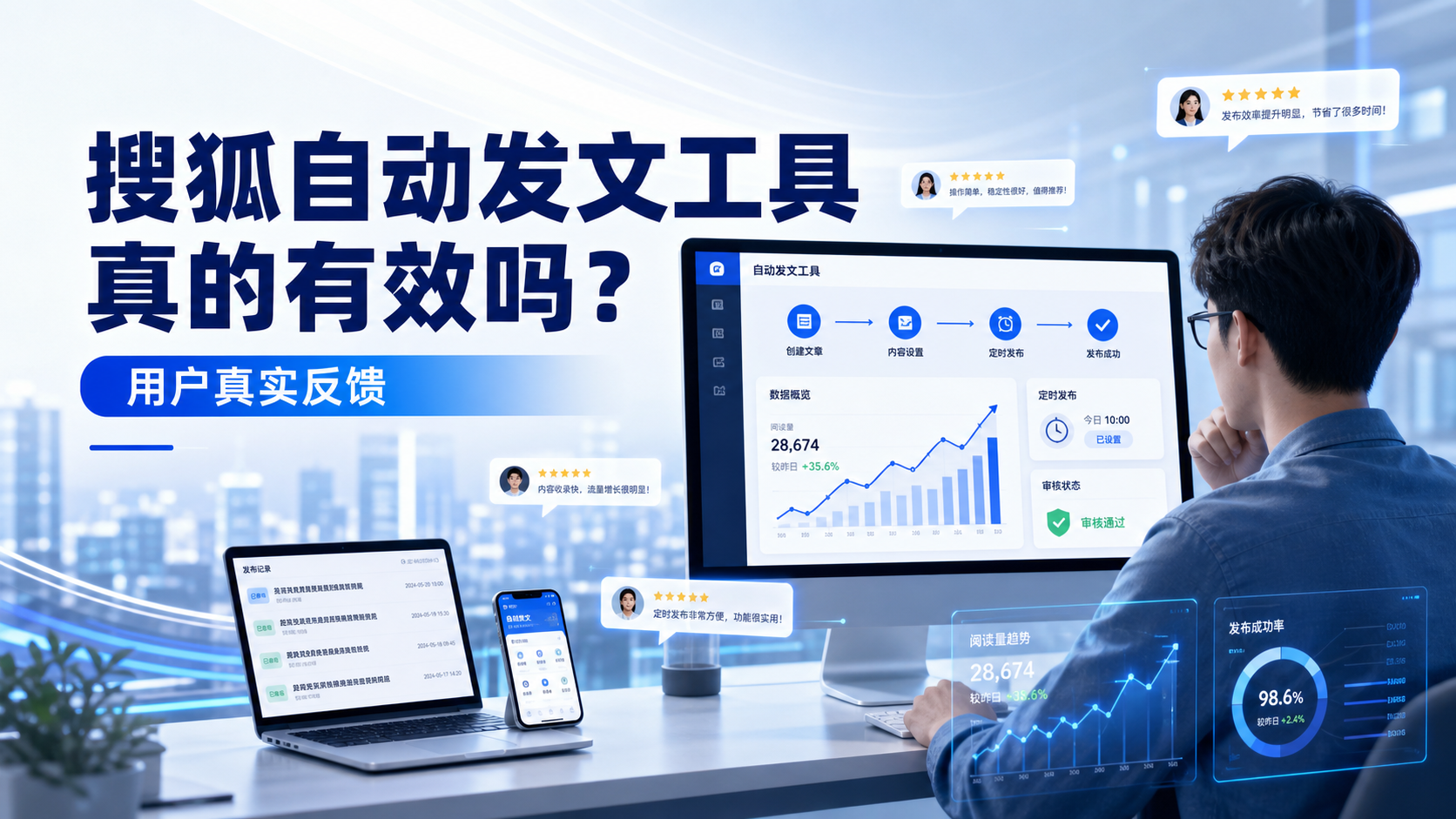 搜狐自动发文工具真的有效吗？郴州用户的真实反馈